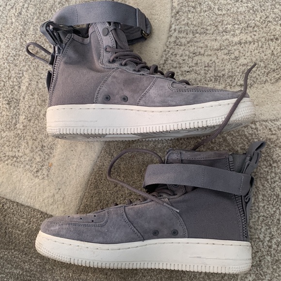 Nike SF AF1 Mid in Gunsmoke Men’s size 6 - Picture 4 of 9